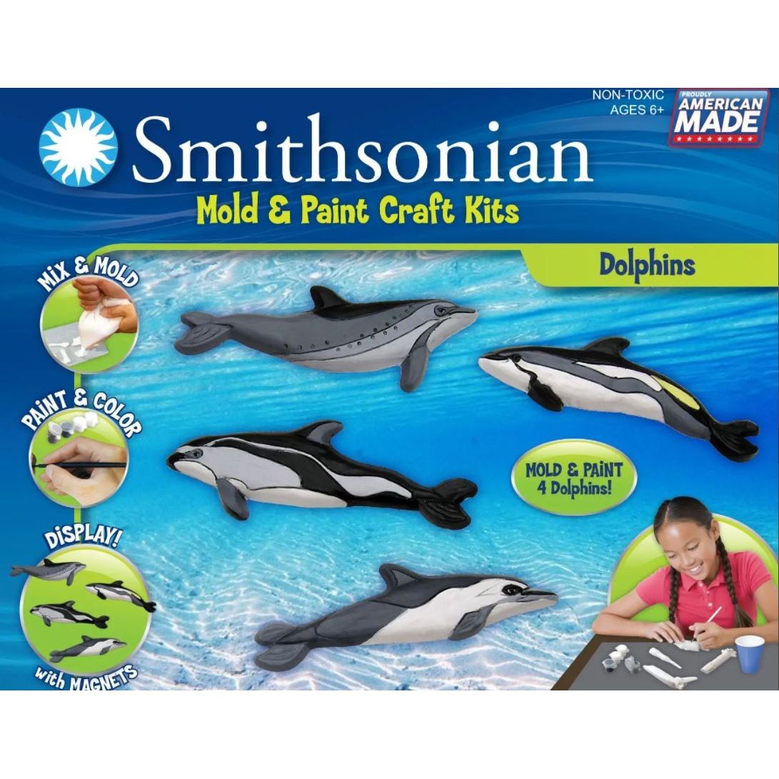 Mold and Paint Kit Dolphins