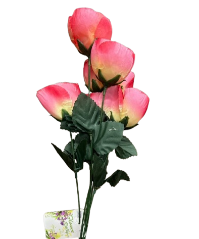 5 Flower Heads 17" (Closeout)