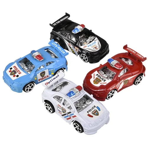 Police cars 3" 12/pk