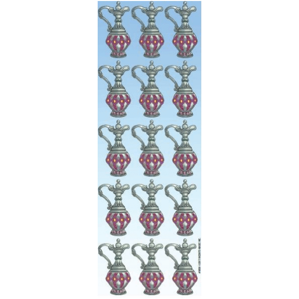 Wine decanter (medium) stickers 2"x1.5" 25 sheets