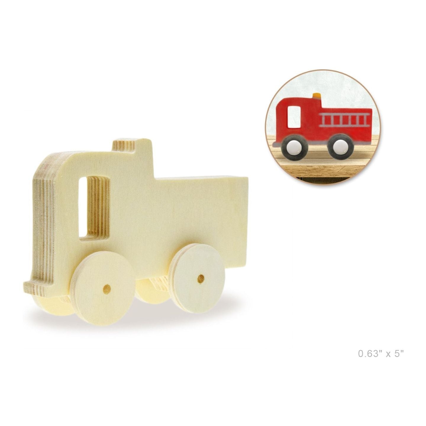 DIY Vehicles w/Wheels 5"
