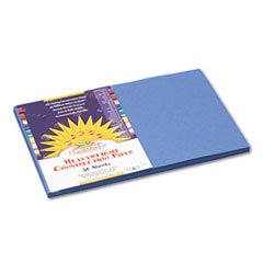 Construction Paper 12"x18" (50 Pack, Blue)