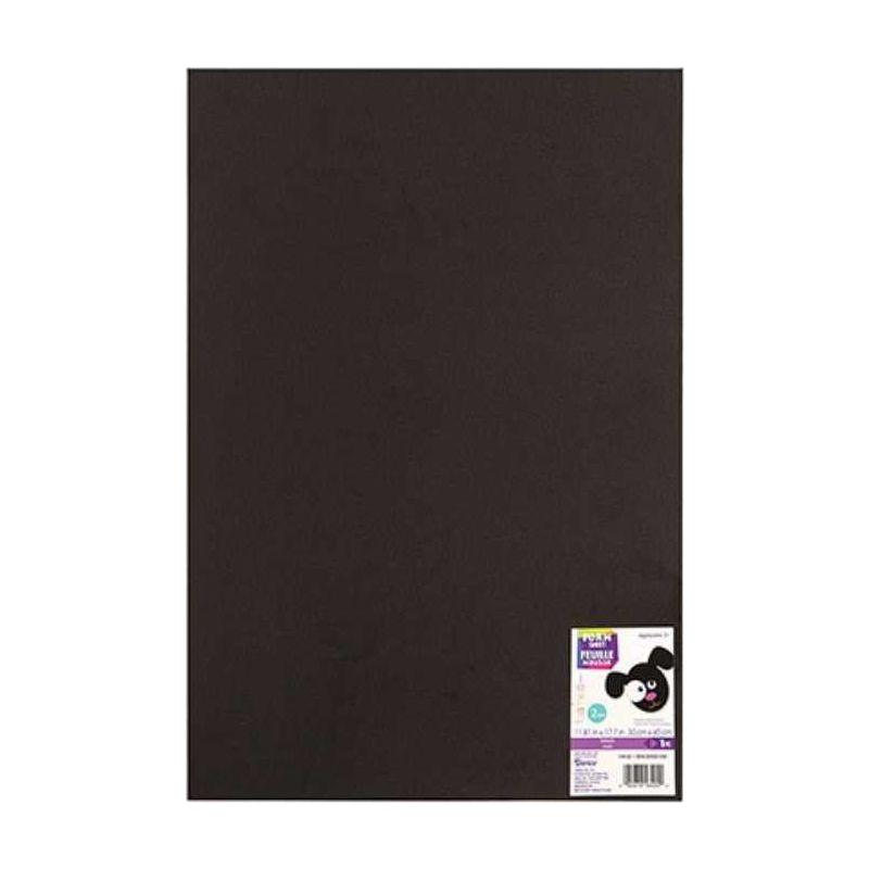 Foam Sheets (Black, 12"x18")