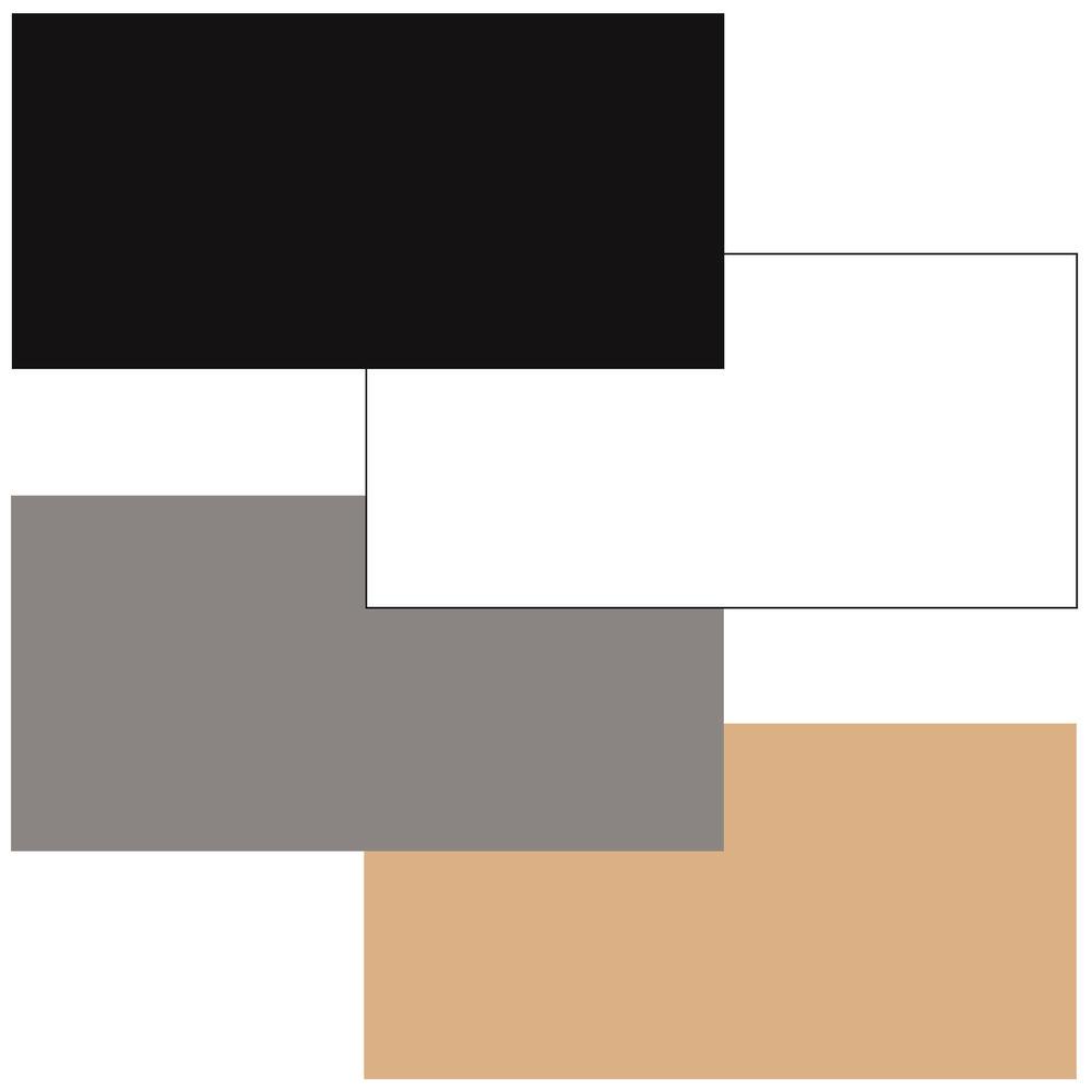 Bulletin Board Art Paper, 48" x 12', Neutral Assortment, 4 Rolls