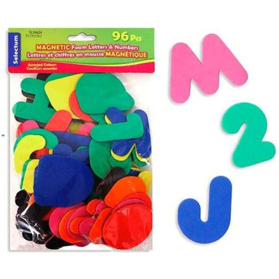Magnetic Foam Letters And Numbers 2" 96pcs