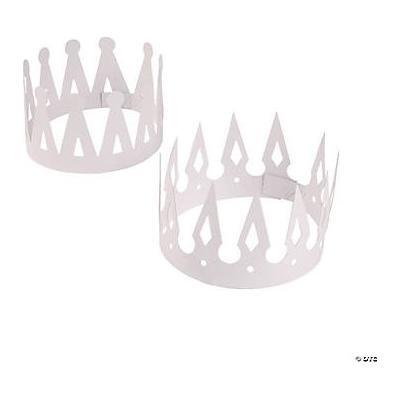 DIY paper crowns 12/pk