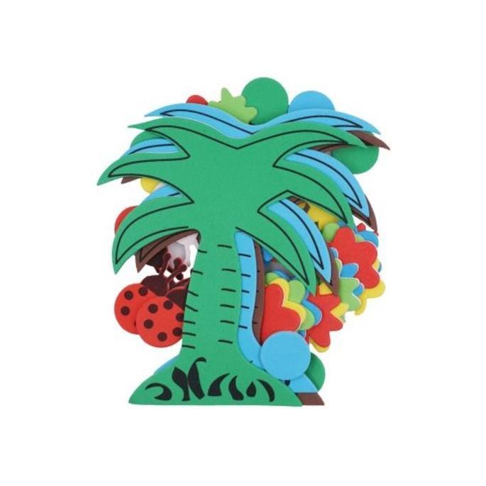 Tropical foam shape 59pcs
