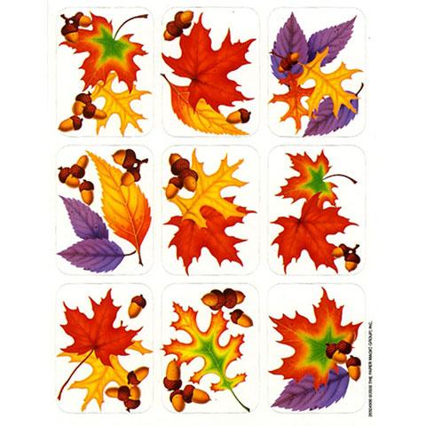 Sticker Leaves Giant (4 Sheets)