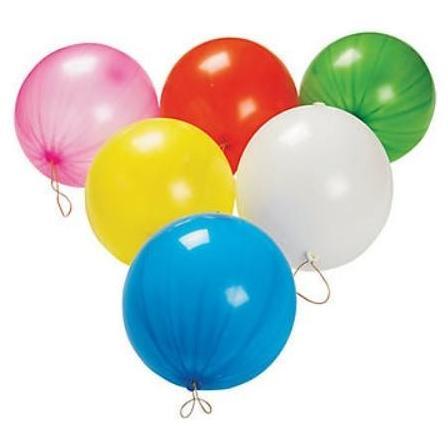 Latex Punch Balloons 50/pk