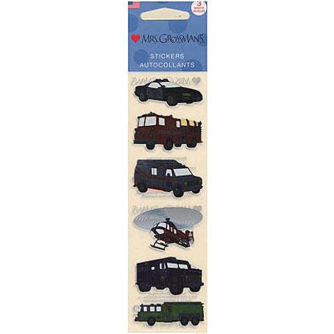 roll Stickers Ambulance Emergency Vehicles 20 sets on a roll