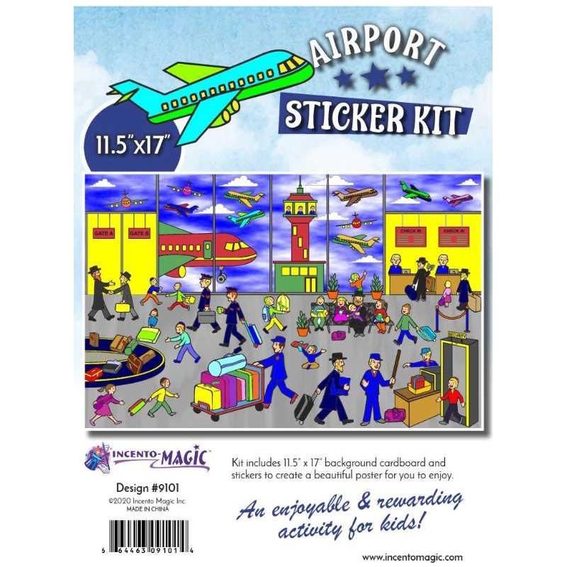 Airport Sticker Kit 11.5" x 17.5" 1 set