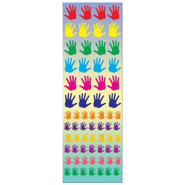 Hand Die Cut Stickers 6 Sheets
