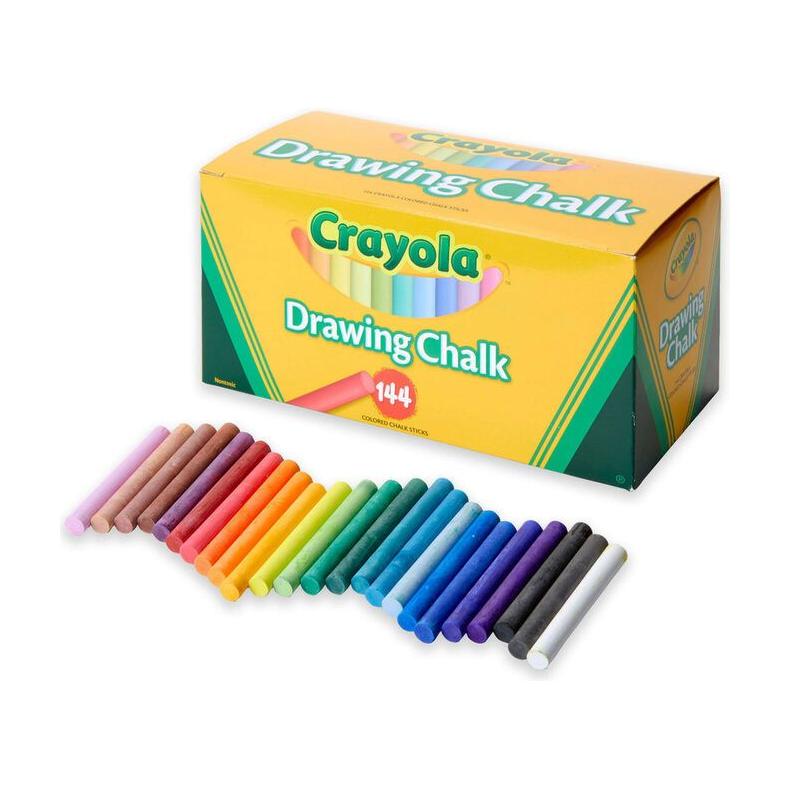 Crayola Chalk Assorted Colors 144/pk