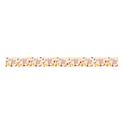 Chanuka pattern Border 3x36" 12/pk