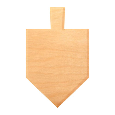 Dreidel Wood Cutout 1" 12/pk