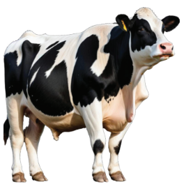 Cow cutouts 2.5-inch 20/pk