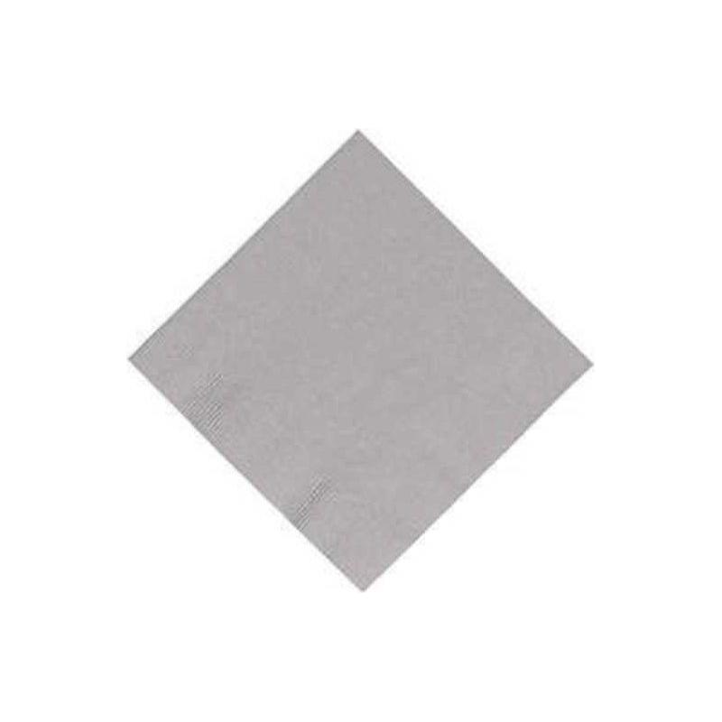 Luncheon Napkins 6 1/2" 20/pk (Silver)