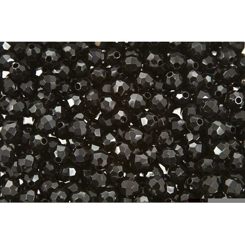 Faceted Round Transparent Bead 8mm 900/pk