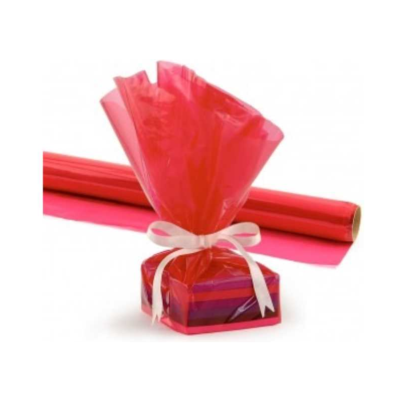 Cellophane Wrap (Orange, 40-Inch X 100 Ft)