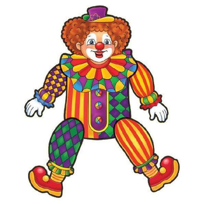 Jumbo Dancing Clown 35" Cutout (Discontinued)