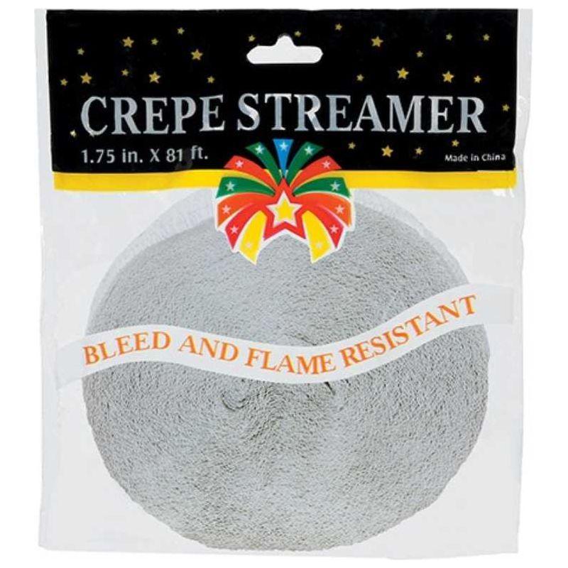 Crepe Paper Streamer 1.75"x 81 ft (Lt Blue)
