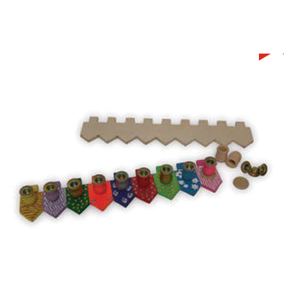 DIY Dreidel Menorah Craft Kits 10/pk.
