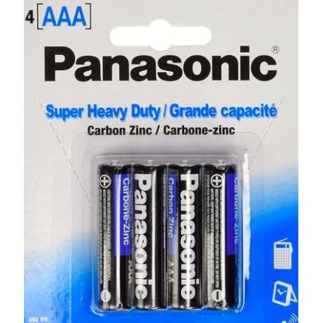 Panasonic Battery AAA 4ct heavy duty