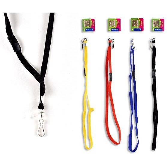 Lanyard With Breakaway joint Clip, (17.5") 1/pc