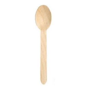 Classic Wooden Spoons 6.5" 100/pk