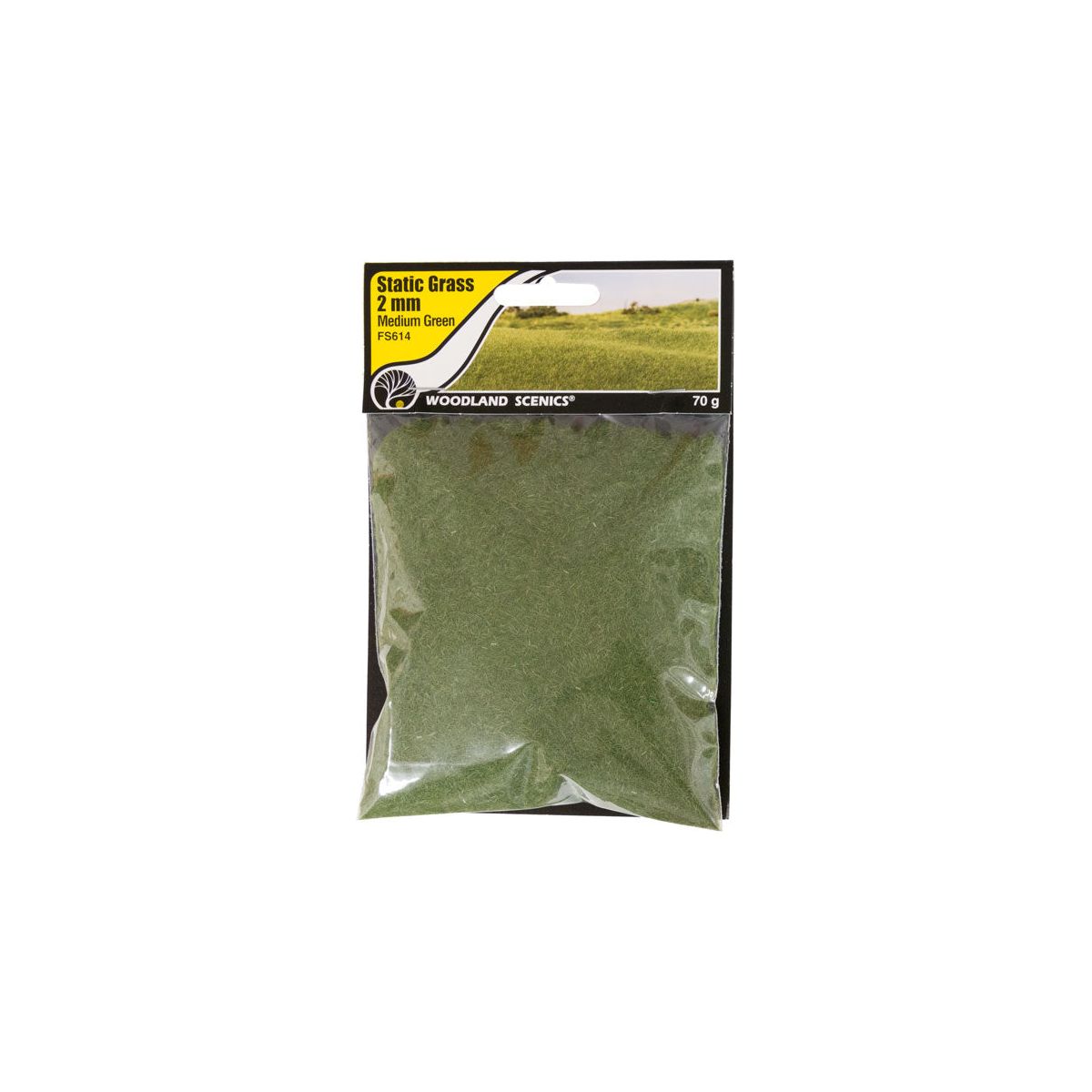 Static Grass Medium Green 2mm