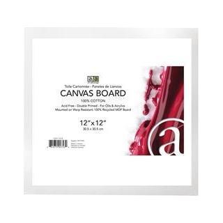 Canvas Board Recycled MDF 12x12" 3pc
