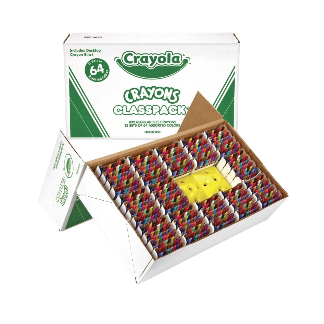 Crayola Crayons Classpack 64 Colors 832/pk 13 Sets
