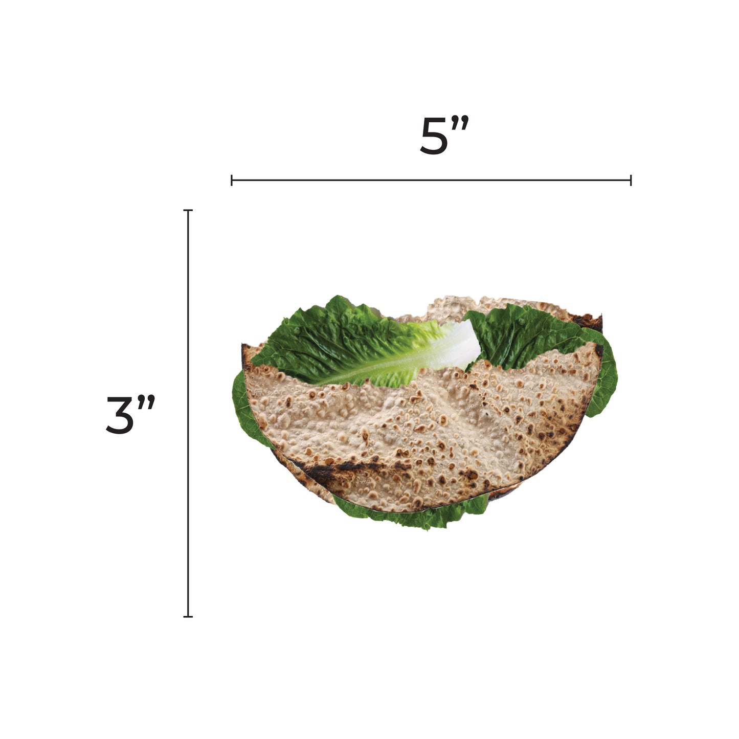 Matza with Murror Cutout 5-inch 20/pk