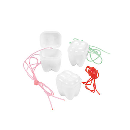 Plastic Tooth Saver Necklaces 144/pk