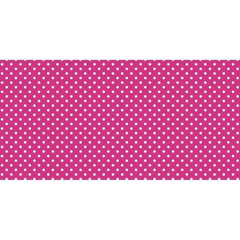 Fadeless Paper Classic Dots (48" x 50ft, Pink) (Discontinued)
