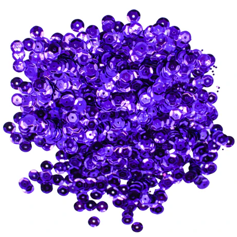Sequins 8mm Purple 800/pk