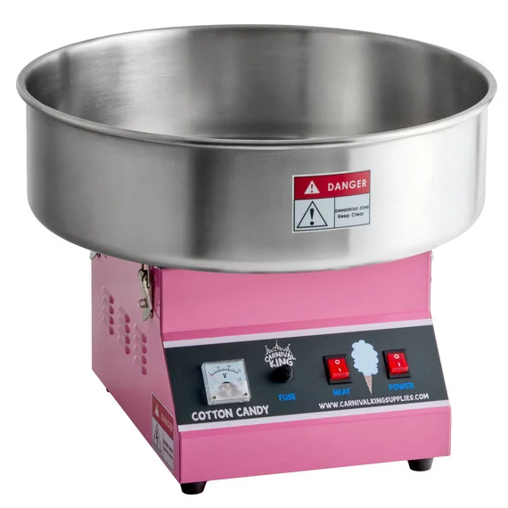 Cotton Candy Machine 21" With Stainless Steel Bowl