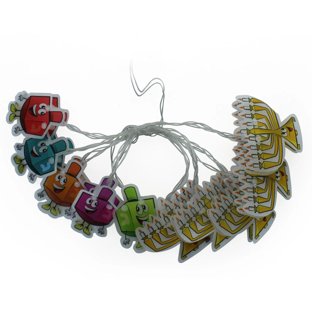 Chanukah Character Lights Total Length 1.85m