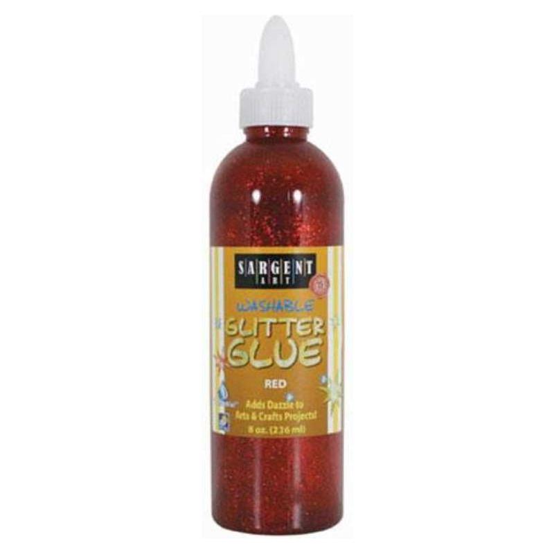 Glitter Glue (Gold, 8 oz)