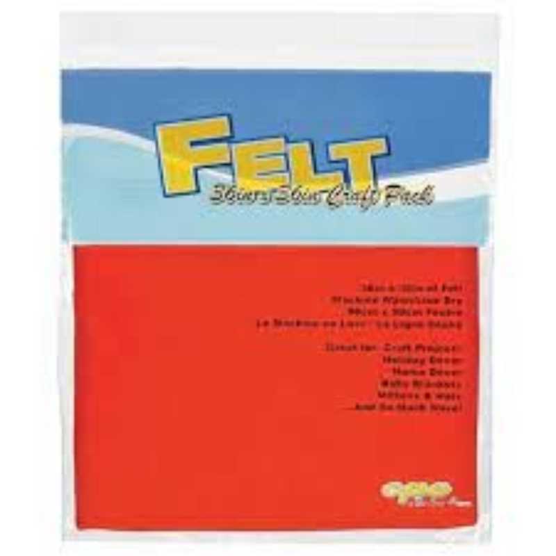 Felt Sheets (Brown, 12"x18")