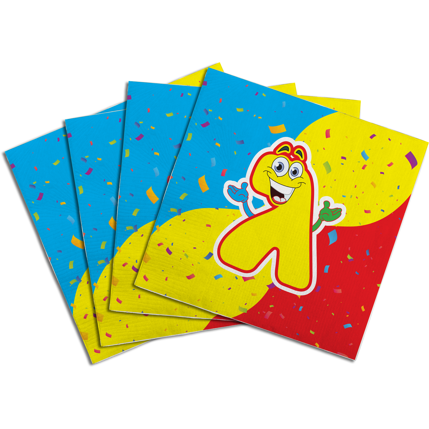 Chanukah Napkins Dreidel Shape 20/pk