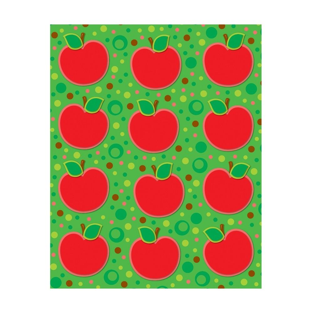 Apples Shape Stickers 72 Stickers