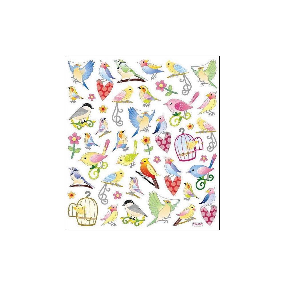 Beauty Bird Scrapbook Stickers (Discontinued)