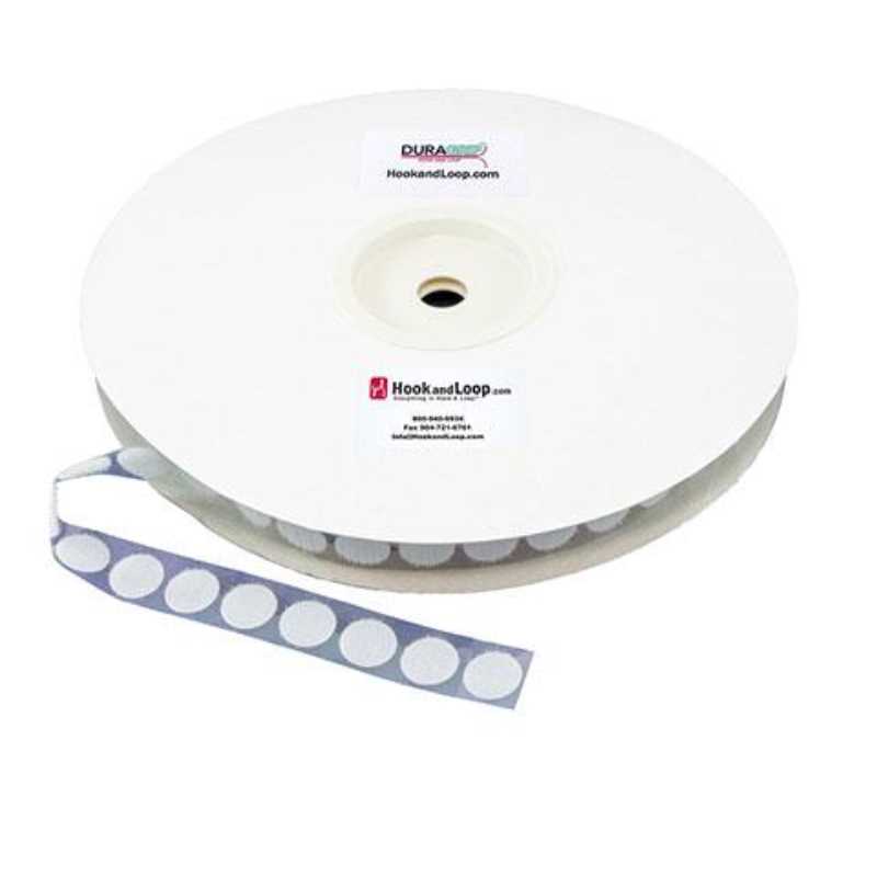 Velcro 3/4" Adhesive (Coins 1028/pk, Hook, White)