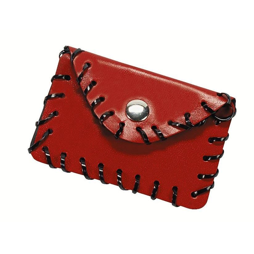 Leather Lacing Coin Purse Craft Kit (3 1/2" x 2 1/4") 12/pk (discontinued)