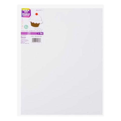 Foam Sheets (Brown, 9" x 12")