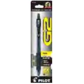 G2 Retractable Gel Pen Fine Point Black