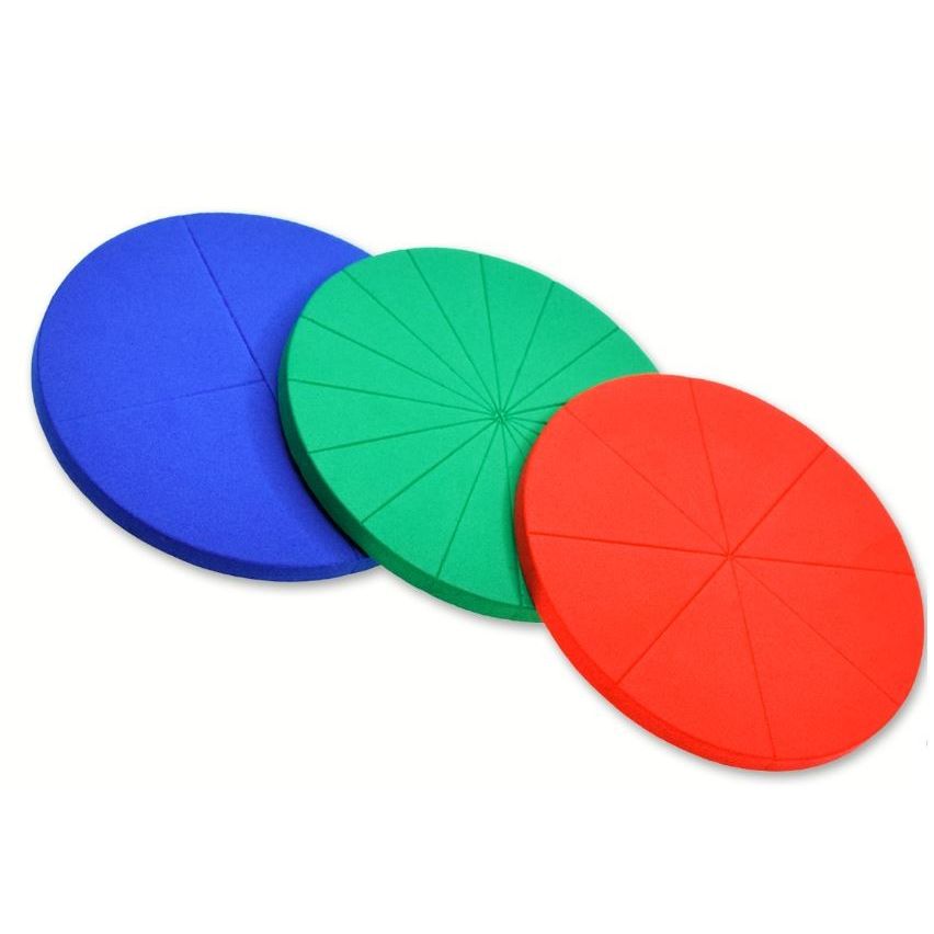 Foam Fraction Circles 3pc