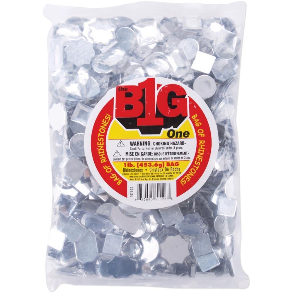 Rhinestone Crystal Assorted Shapes1lb (Closeout)