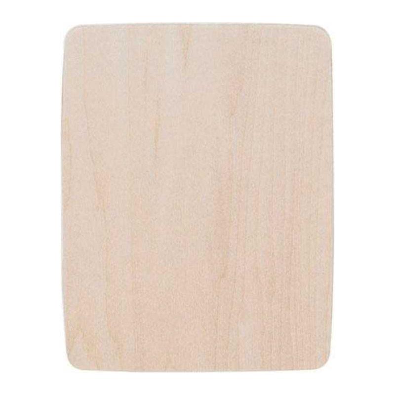 Wood Sign Rectangle 5" x 6"